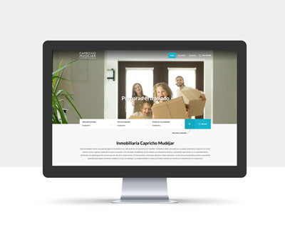 diseño página web capricho mudejar