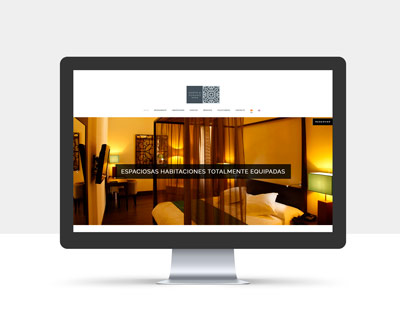diseño página web hotel martin el humano